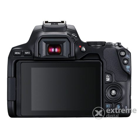 Canon EOS 250D DSLR fotoaparat kit (EF 18-55mm IS STM + 50mm STM objektiv), crni