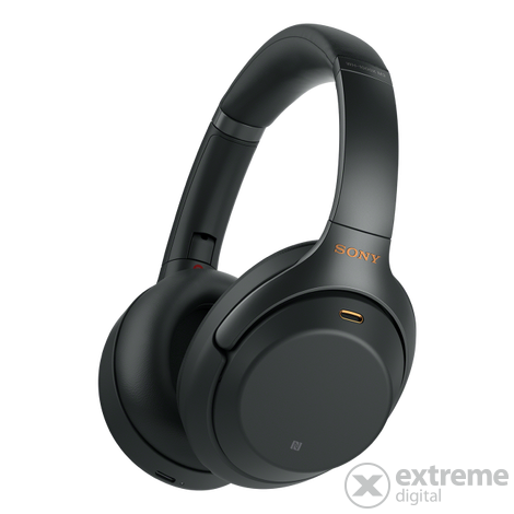 Sony WH-1000X M3 Bluetooth zajszűrős fejhallgató, fekete
