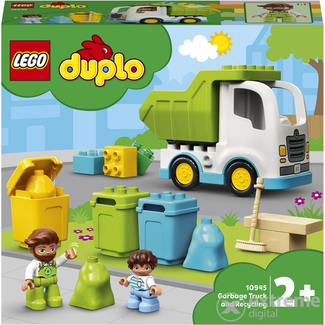 LEGO® DUPLO Town 10945 Szemeteskocsi és újrahasznosítás