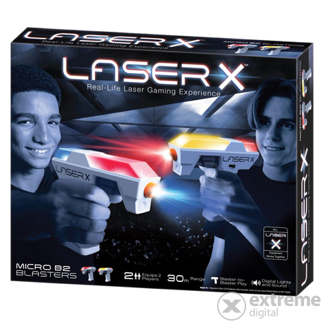 Laser-X mikro pisztoly dupla csomag