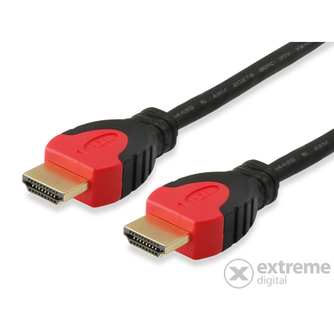Equip HDMI Kabel, männlich - HDMI männlich, vergoldet (1.4 HDMI, 3D), 2m