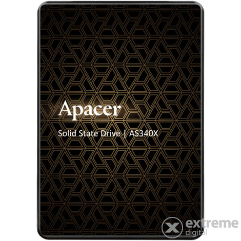 Apacer Panther AS340X Series 120GB SATA3 SSD disk (AP120GAS340XC-1)