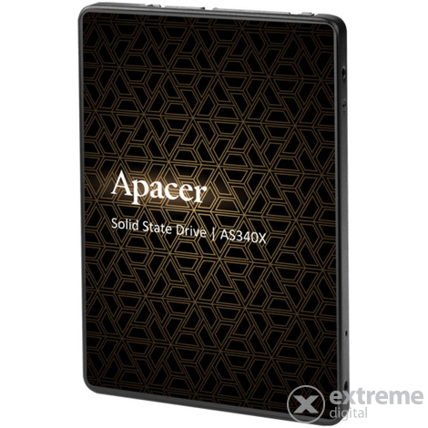 Apacer Panther AS340X Series 120GB SATA3 SSD disk (AP120GAS340XC-1)