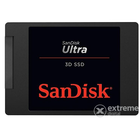 Sandisk 173452 Ultra 3D 2,5" SATA III 500GB internes SSD-Laufwerk