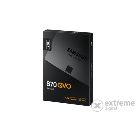Samsung 870 QVO 2TB SSD (MZ-77Q2T0BW, SATA 6 Gb/s)