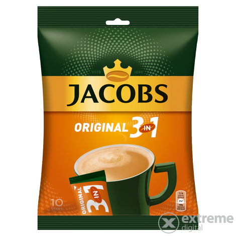 Jacobs 3in1 instant kávé, 10 db