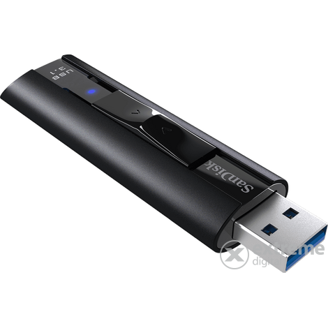 Sandisk Cruzer Extreme Pro Externes SSD-Laufwerk, 256 GB, Schwarz