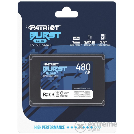 Patriot Burst Elite SATA3 480GB interne SSD