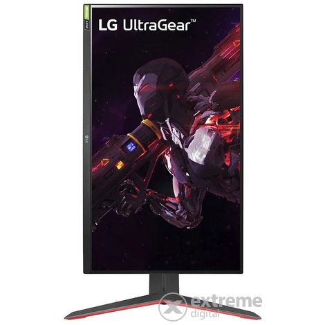 LG 27GP850-B.AEU 27" Gaming Monitor, IPS, QHD 2560x1440, 16:9, 350cd/m2, 144Hz, 2xHDMI, črn