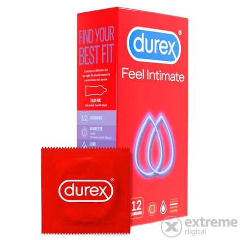Kondom Durex Feel Intimate, 12 kos.
