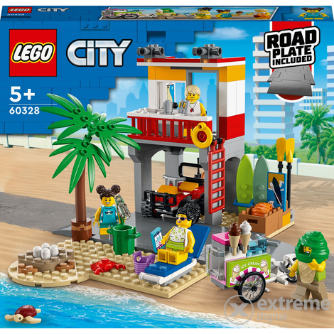 LEGO® My City 60328 Tengerparti vízimentő állomás