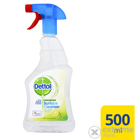 Dettol Lime & Menta antibakteriális felülettisztító spray 500 ml