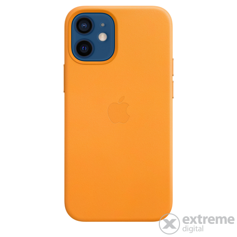 Apple iPhone 12 mini usnjen ovitek, barve kalifornijskega  maka