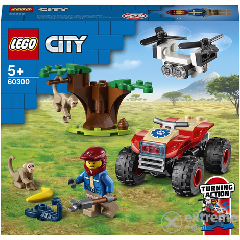 LEGO® City Wildlife 60300 Záchranářská čtyřkolka do divočiny