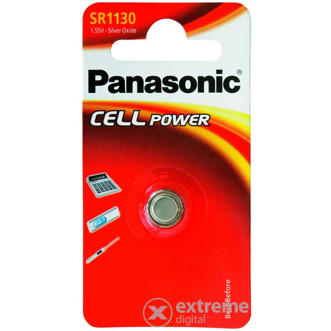 Panasonic SR-1130EL/1B ezüst-oxid óraelem