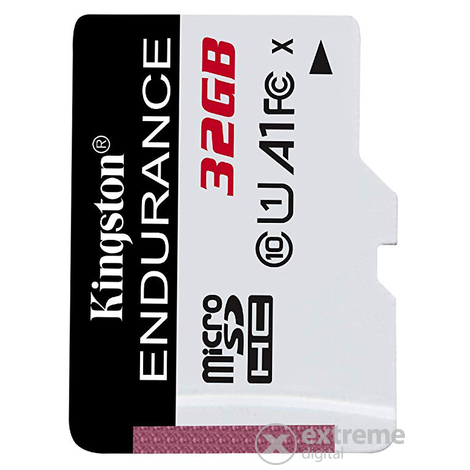 Kingston High Endurance 32GB microSDHC memóriakártya, Class 10, A1, UHS-I (SDCE/32GB)
