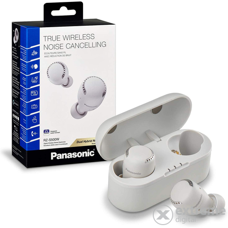 Panasonic RZ-S500WE-W Hybrid zajszűrős True Wireless Bluetooth fülhallgató, fehér - [Bontott]