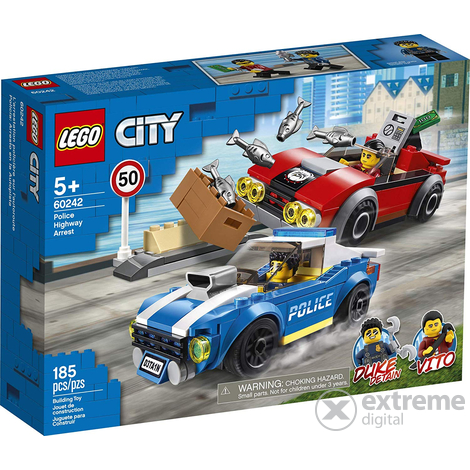 LEGO® City Police 60242 Rendőrségi letartóztatás az országúton