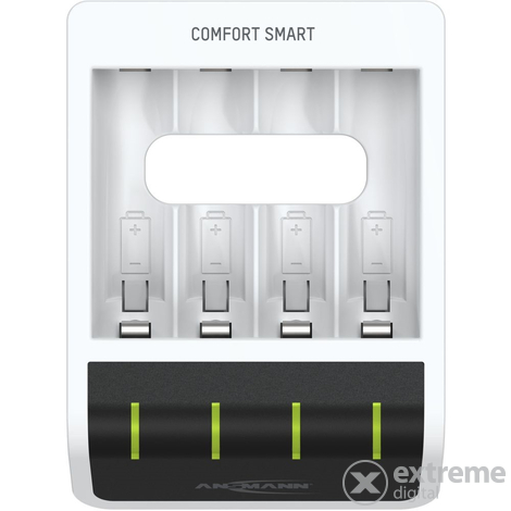 ANSMANN Comfort Smart akkumulátor töltő 1-4 db AA/AAA akkuhoz