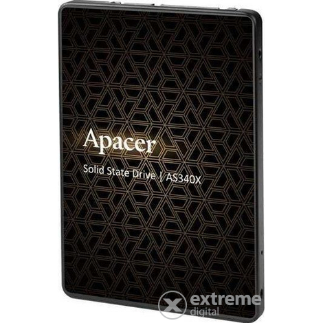 Apacer SSD 480GB - AP480GAS340XC-1 Panther (AS340X Series, SATA3, Lesen: 550 MB/s, Schreiben: 520 MB/s)