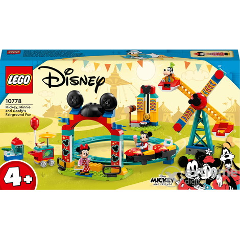 LEGO® Mickey and Friends 10778 Mickey, Minnie és Goofy vidámparki szórakozása