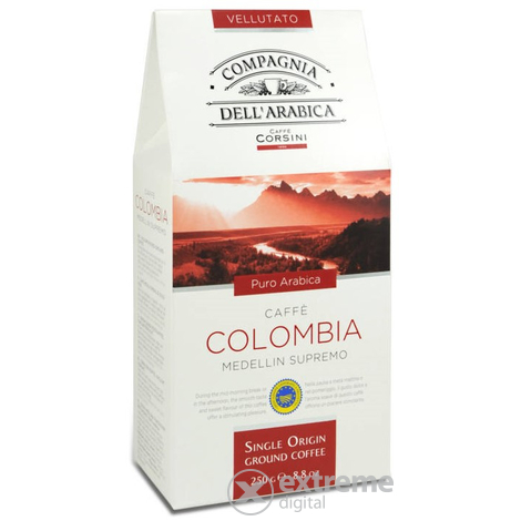 Compagnia Dell'Arabica Colombia Medellin őrölt kávé, 250 g