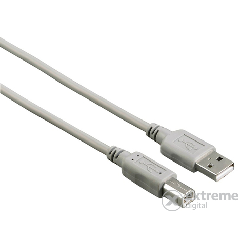 Hama nyomtató kábel USB 2.0 A-B, 1.8 méter hosszú