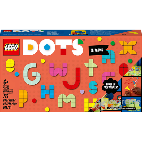 LEGO® DOTs 41950 Rengeteg DOTs – Betűkkel