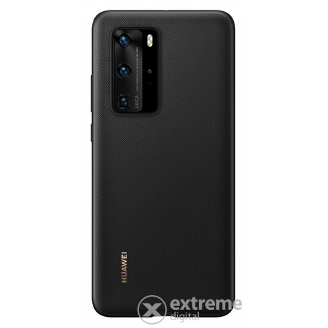 Huawei műanyag tok Huawei P40 Pro készülékhez, fekete