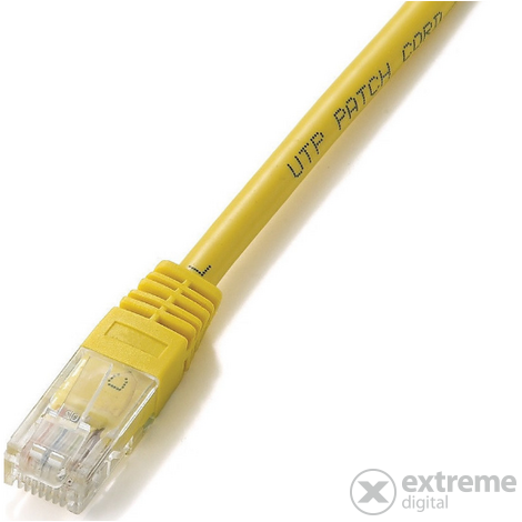 Equip 625465 UTP patch kábel, CAT6, 7,5m, sárga