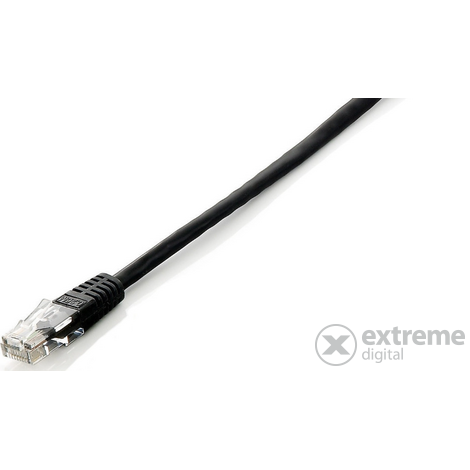 Equip 625455 UTP patch kábel, CAT6, 7,5m, fekete