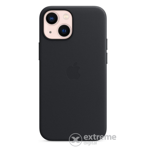 Apple MagSafe kožené pouzdro pro iPhone 13 mini, černé (MM0M3ZM/A)