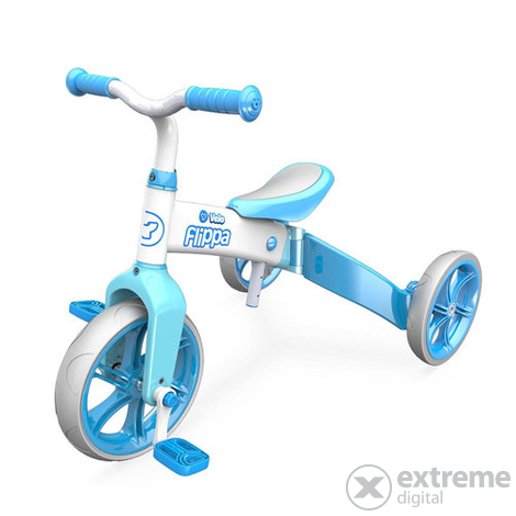 Yvelo Flippa bicikl bez pedala, plavi