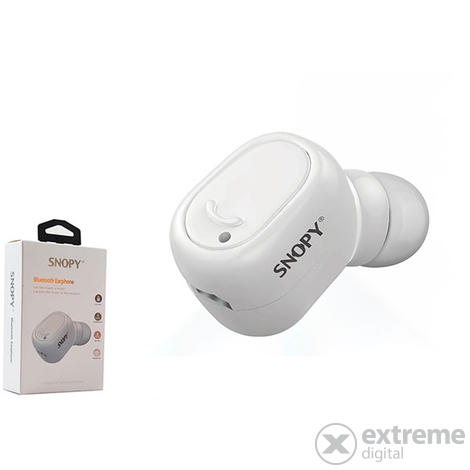 Rampage SN-BT155 Bluetooth vezeték nélküli fülhallgató, fehér - [bontott]