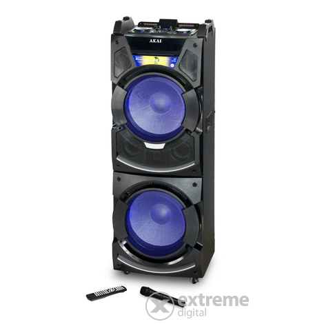 Akai DJ-S5H prijenosni Bluetooth zvučnik, crni