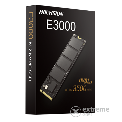 Hikvision E3000 256GB SSD (3D TLC, M.2 PCIe Gen 3x4)