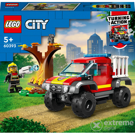LEGO® City 60393 4x4 Tűzoltóautós mentés