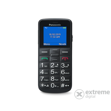 Panasonic KX-TU110EXB mobilný telefón, čierny - [otvorený]