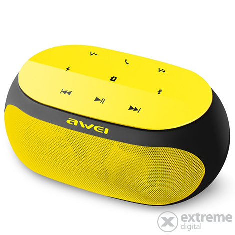 AWEI Y200 přenosný Bluetooth reproduktor, žlutý