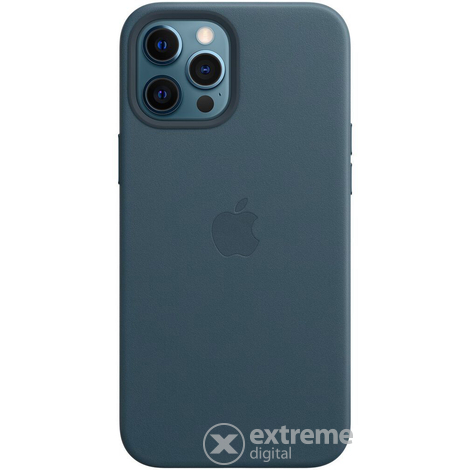 Apple iPhone 12 Pro Max usnjena torbica, baltsko modra