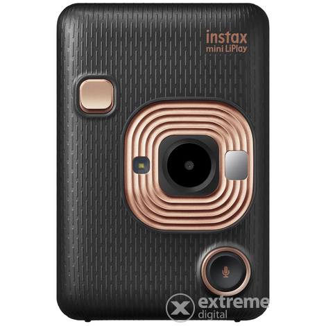 Fujifilm Instax Mini LiPlay hibrid fotoaparat, crna