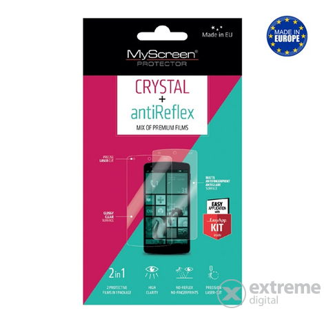 Myscreen zaštitna folija sa krpicom Sony Xperia Z1 Compact D5503, crystal-antireflex (GP-41