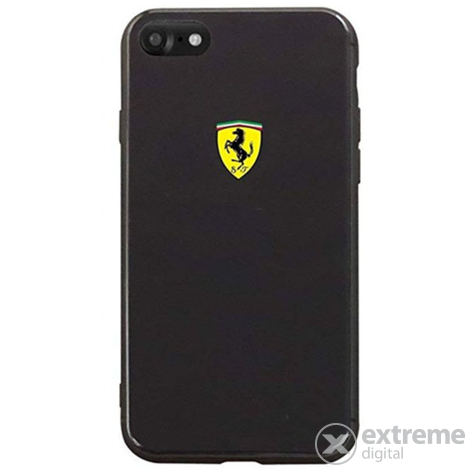 Ferrari akril tok Apple iPhone 7/8 készülékhez, fekete
