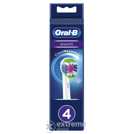 Oral-B EB18-4 3D White Aufsteckbürsten, 4 Stk, Rainbow