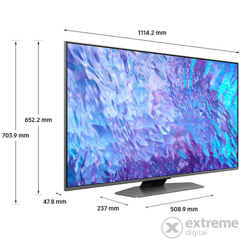 Samsung QE50Q80CATXXH Smart QLED televízor, 127 cm, 4K, Ultra HD