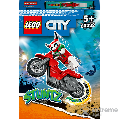 LEGO® City Stuntz 60332 Vakmerő skorpió kaszkadőr motorkerékpár