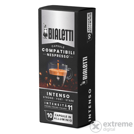 Bialetti Intenso Nespresso kompatibilis kapszula, 10db