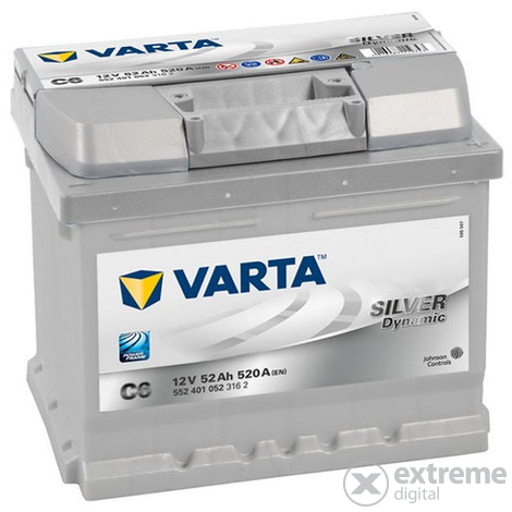 Akumulator Varta Silver 52AH 552401052 C6