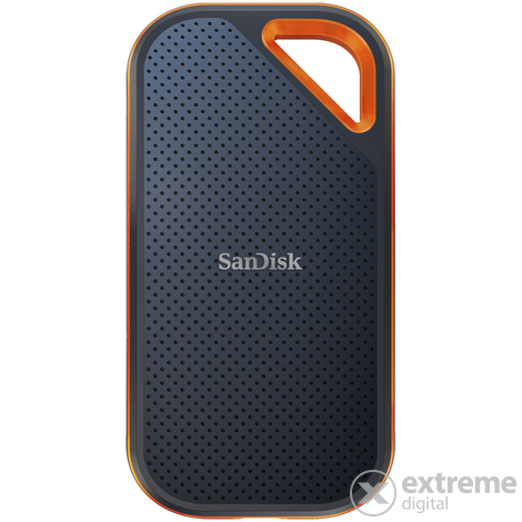 SanDisk Extreme PRO® V2 SSD meghajtó, 1TB, NVMe, USB 3.2 Gen2x2, Alumínium, IP55 védettség