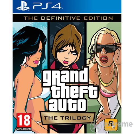 GTA: The Trilogy PlayStation 4 játékszoftver, The Definitive Edition